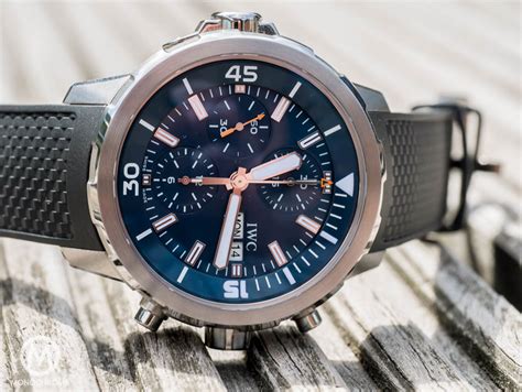 iwc aquatimer jacques cousteau review|jacques cousteau aquatimer automatic edition.